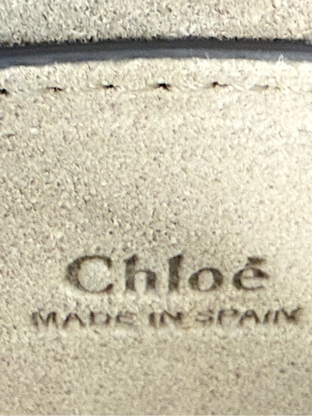 Chloé Small Faye Bag Motty Grey - NWT New With Dust Bag & Cards - Picture 7 of 11